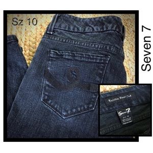 Seven7 Jeans Boot Cut Size 10